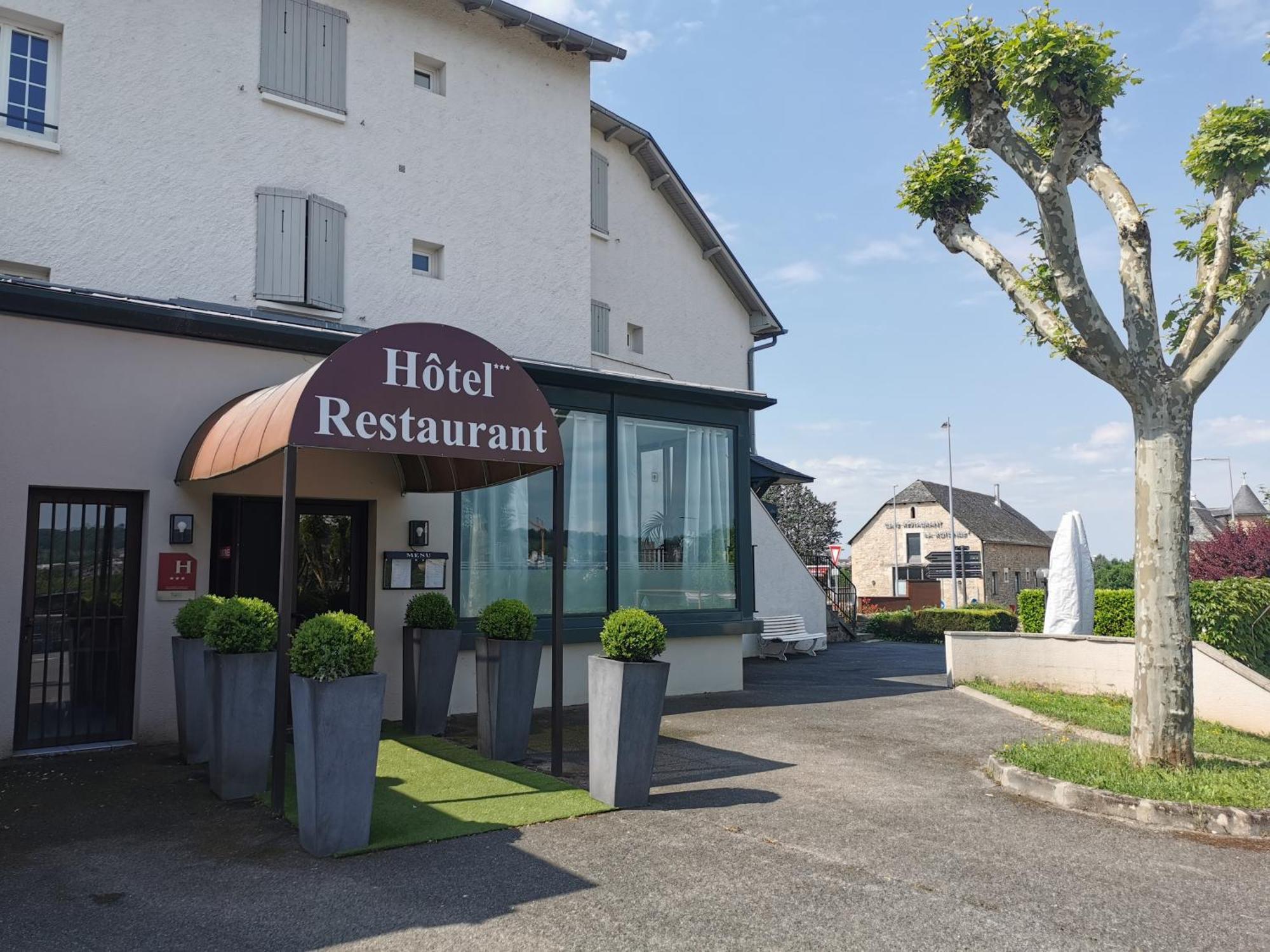 La Route D'Argent Hotell Bozouls Eksteriør bilde